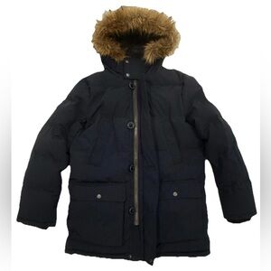 Tommy Hilfiger Men's Hooded Parka Jacket Coat (NAVY) Small